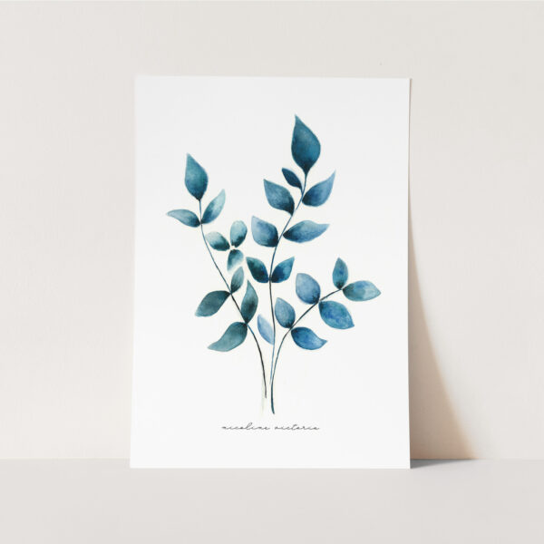 Triple Flower - Cobalt - Image 2