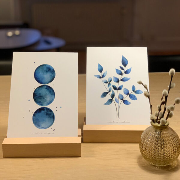 Triple Flower - Cobalt - Image 4