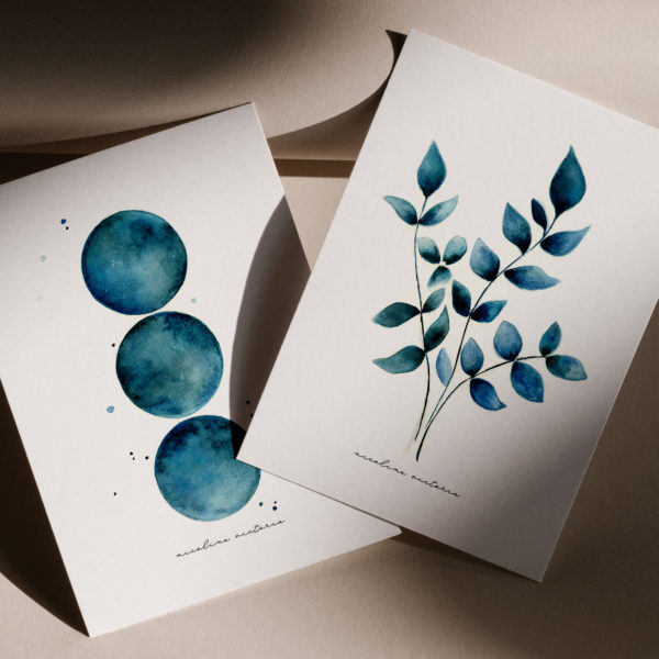 Triple Flower - Cobalt - Image 3