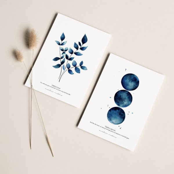 Triple Moon - Dark Blue - Image 3