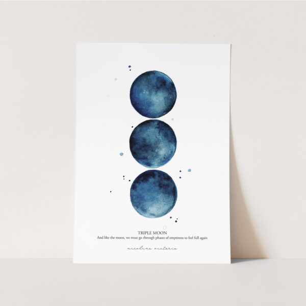 Triple Moon - Dark Blue - Image 2