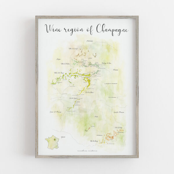Wine region of Champagne
